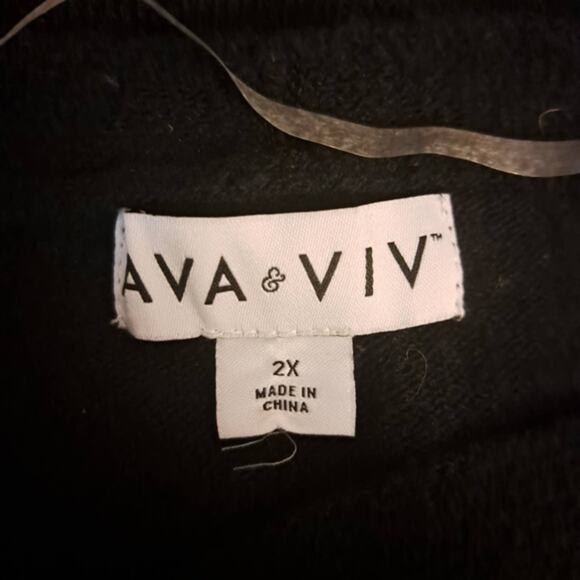 Ava & viv sweater dress size 2X - Picture 3 of 4